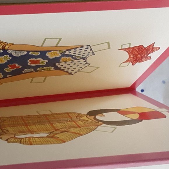 Tom Tierney Vintage Paper Doll Greeting Card For A Special Girl Shackman New - Picture 8 of 10